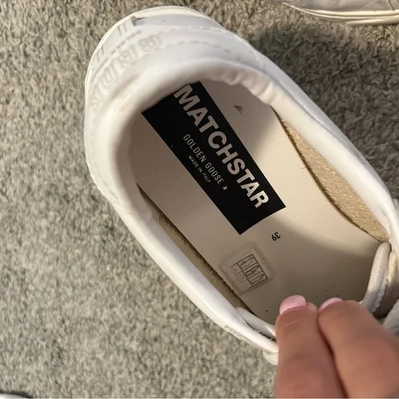 Golden goose leather sneaker size 39 - Picture 8 of 16